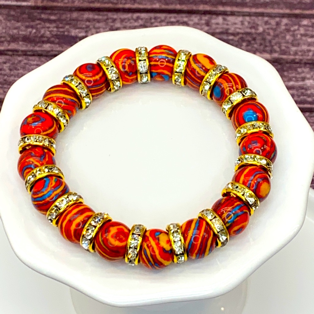 Red Malachite Bracelet